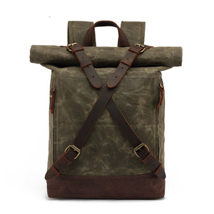 Zee Leather - Shoulders Travel Computer Backpack
