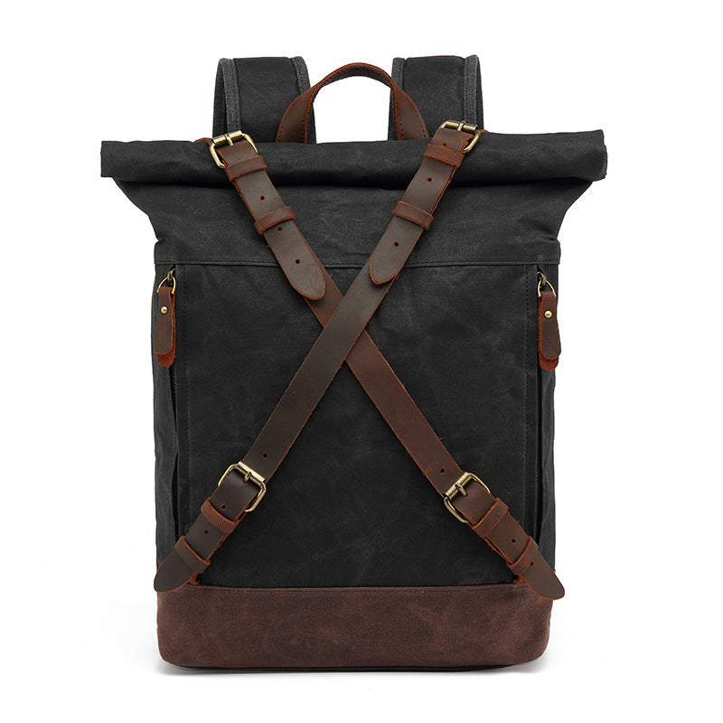 Zee Leather - Shoulders Travel Computer Backpack