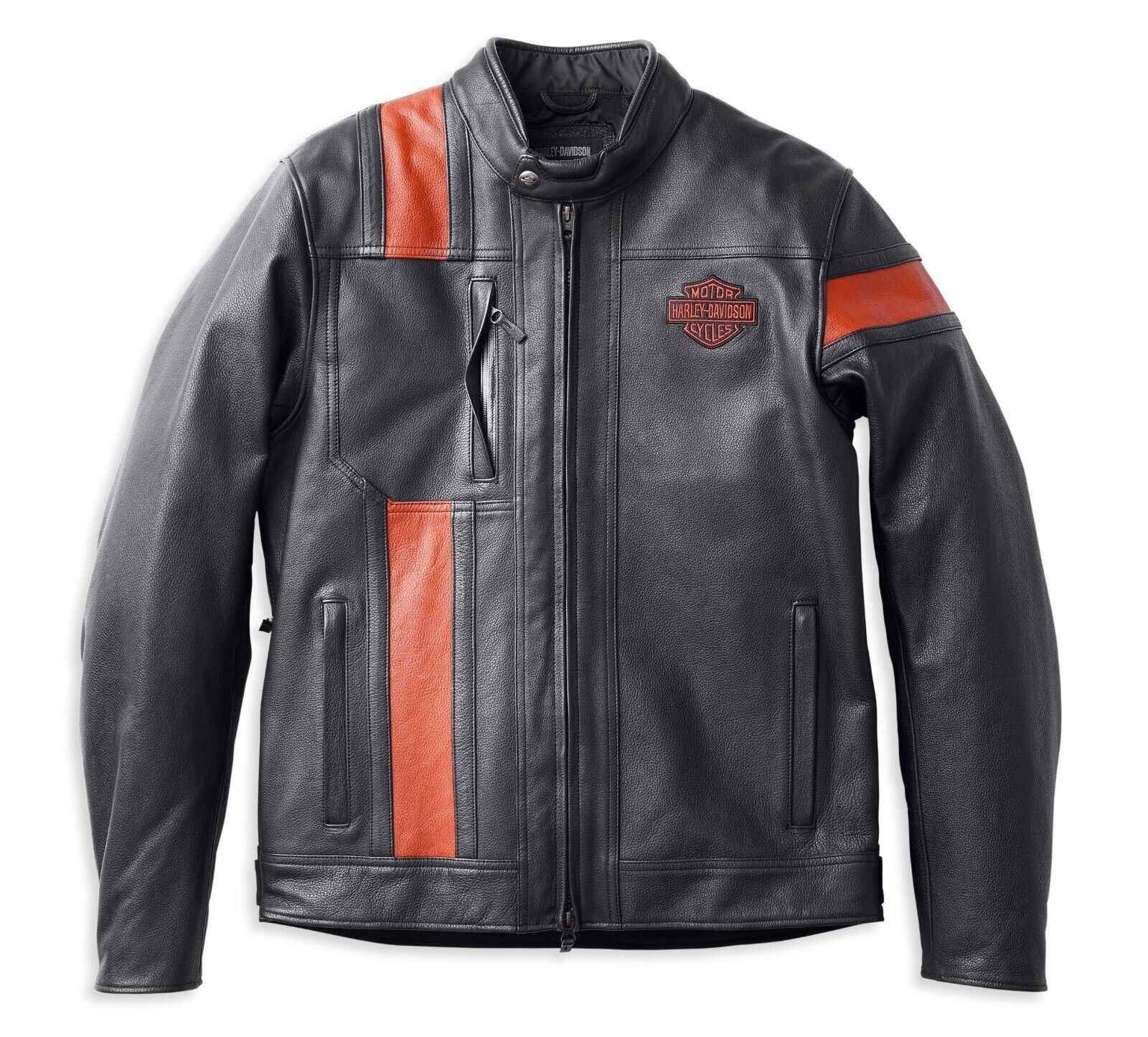 Harley Davidson Men's Hwy-100 Waterproof Leather Jacket – Zee Leathers