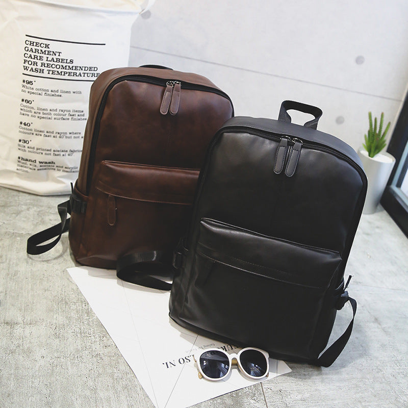 Zee Leather - Casual Student School/ Travel Leather bag