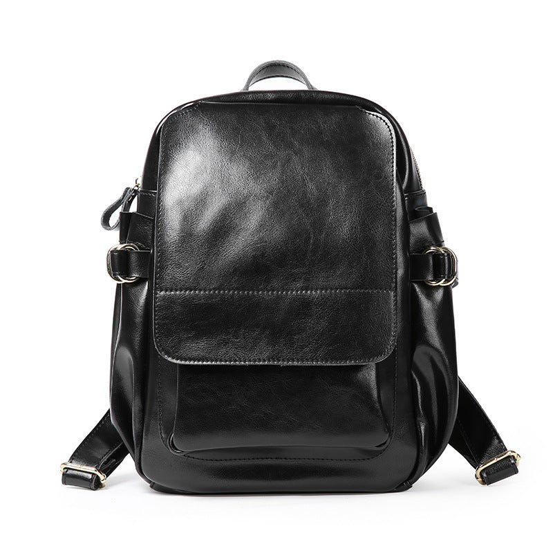 Zee Leather - Leather handbag for female wax bag backpack for school ethos