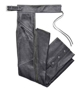 HD Men's Distressed Leather Chap
