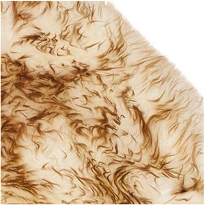 New Genuine Sheepskin Rug, Thick Soft Luxurious Wool, Fur Area, Fluffy Thick Carpet, Decorative Rug, Approximately 2x3 ft (Coco Brown)