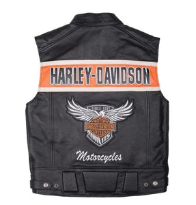 Harley Davidson Men Leather Vest
