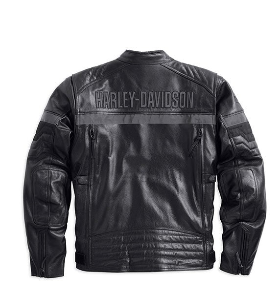 H-D Men's Triple Vent System, Evolution Leather Jacket – Zee Leathers