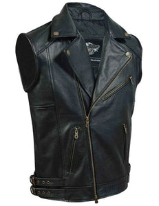 Harley Davidson Men's Layton Vintage Leather Vest